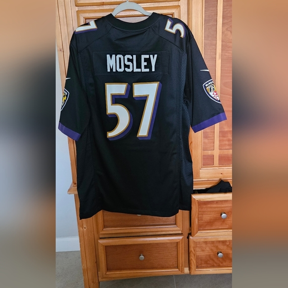 Ravens #57 CJ Mosley jersey - Picture 2 of 5